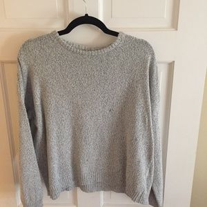 White and Grey Sweater